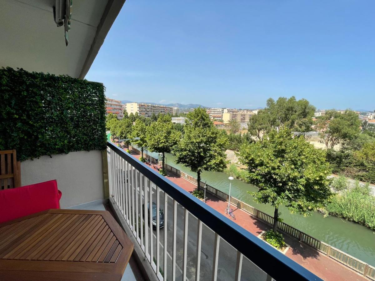 קאן סור מר Vue Sur Mer - Magnifique Appartement Tout Confort - Terrasse Et Parking Prive מראה חיצוני תמונה