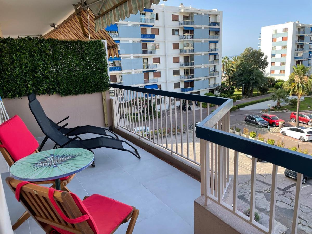 קאן סור מר Vue Sur Mer - Magnifique Appartement Tout Confort - Terrasse Et Parking Prive מראה חיצוני תמונה